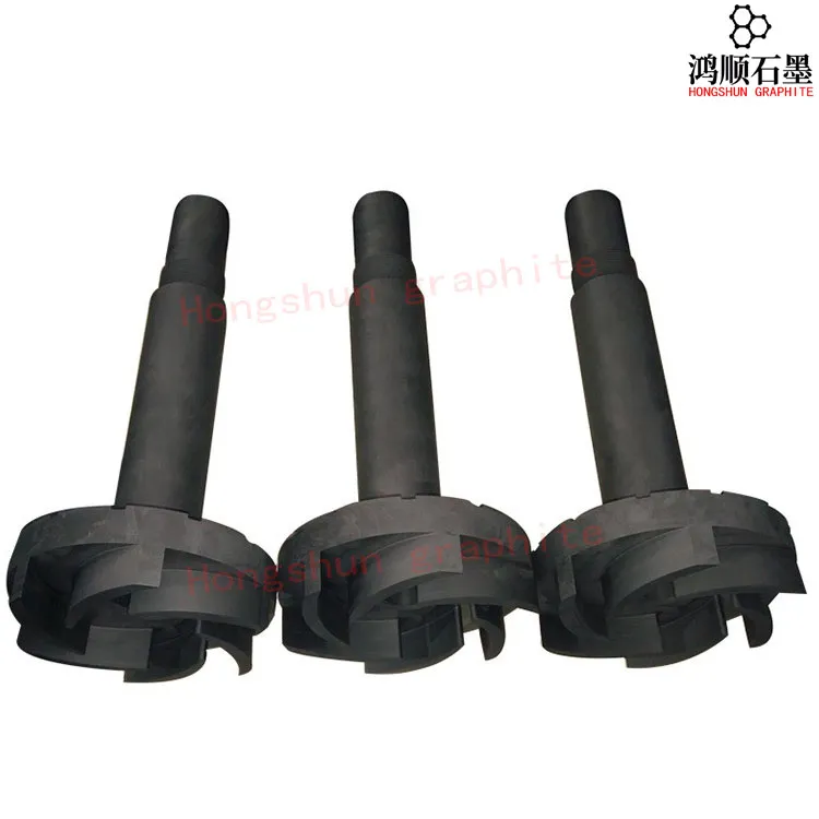 Folyékony keverő grafit rotor